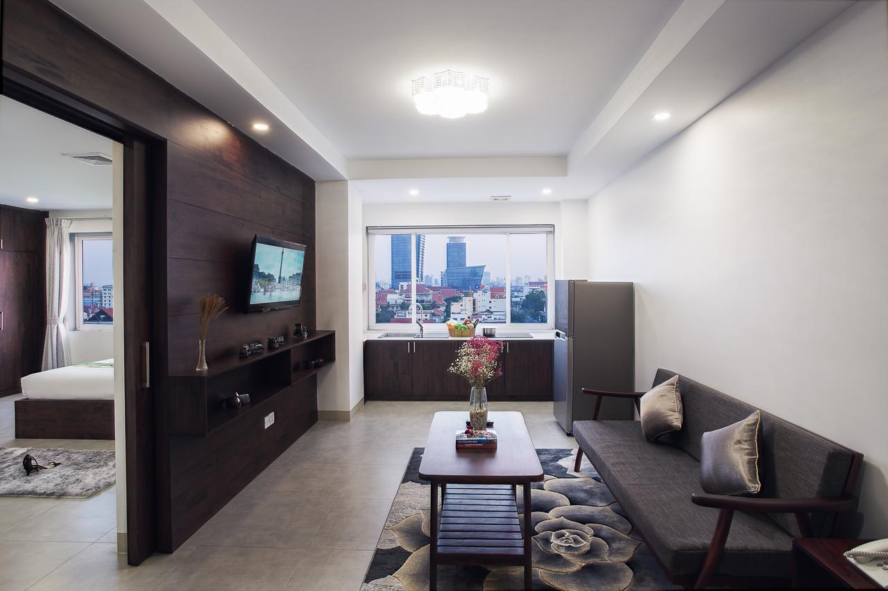 Kuch Oudom Hotel Phnom Penh Exteriör bild